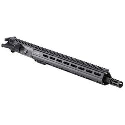 Luth-AR 16 in Light Weight Complete Upper Barrel Receiver Assembly - 5.56 1x9 twist MLOK Free Float Handguard Black 16 BAA3-L16M
