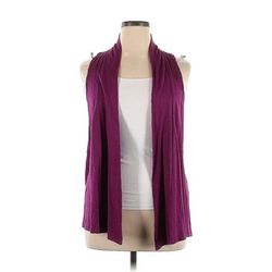 SONOMA life + style Cardigan Sweater: Purple - Women's Size X-Large