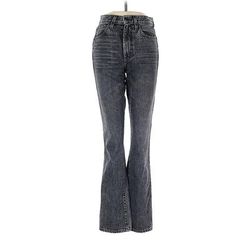 SLVRLAKE Jeans - High Rise: Gray Bottoms - Women's Size 24