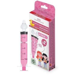 Siringa 10 Ml Irrigatore Nasale 2 Easy Per Bambine Rosa