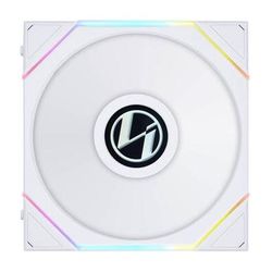 Lian Li UNI FAN TL LCD 140mm Fan (White, Reverse Blades) 14RTLLCD1W.US