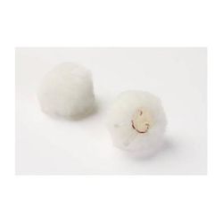 DPA Microphones AIR1 Universal Miniature Fur Windscreen (2-Pack, Small, White) AIR1-WHITE-S