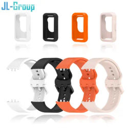 Cinturino in Silicone per Samsung Galaxy Fit 3 Band con custodia morbida accessori per cinturini di