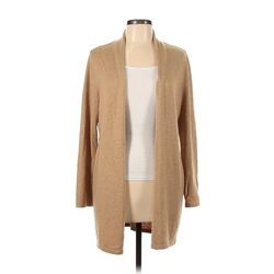 Chico's Cardigan Sweater: Tan - Women's Size Large