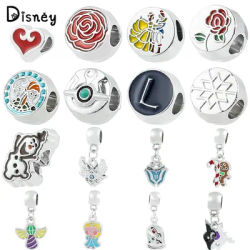 Disney Beauty and the Beast Beads ciondolo gioielli Frozen Luxury Charm Beads ciondolo collana