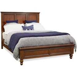 Cambridge Transitional Brown Cherry Queen Side Rails - Aspenhome Furniture ECB3402L2BCH-1