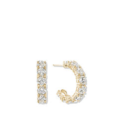 Rachelment The Label Baby Luxe Hoops - Gold