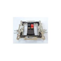 Niko - Prise haut-parleur simple encastrée fixation griffes avec support sans enjoliveur ni plaque