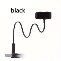 Gooseneck Phone Holder Bed Flexible Arm, Overall Length 32inch, 360 Adjustable Clamp Clip, Overhead Cell Phone Mount Stand For Bed, Desk, All Cellphone