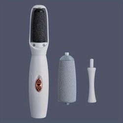 Electric Foot Callus Remover 2 Foot Grinding Heads Electric Vacuum Pedicure Rechargeable Callus Remover Skin Grinder Thick And Fine 2 Foot Grinding Heads
