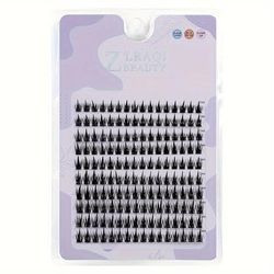 Individual Lashes 160 Clusters Eyelash Extensions Diy Segmented False Lash Natural Thick Comic Eyelash