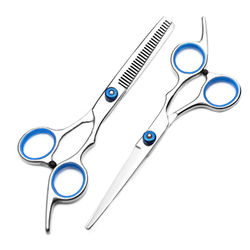 2pcs/set Styling Hairdressing Accessories Kit, Flat Scissor, Hair Cutting Scissor, Dental Scissor, Hair Thinning Scissor, Professional Barber Shears Accessories