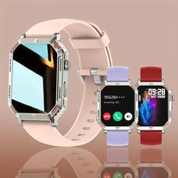 Wireless Call Smart Watch For Women Men, Full Touch Screen Smartwatch Outdoor Fitness , Step Counter Sports Watch For And Android
