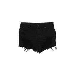 Joe's Jeans Denim Shorts - High Rise: Black Bottoms - Women's Size 29