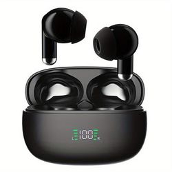 Wireless5.3 Earbuds, Tws Stereo Earphones, Sport Headset, Touch Control In Ear Headphones With Led Digital Display Charging Case