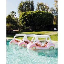 FUNBOY X Malibu Barbie Golf Cart Adult Pool Float