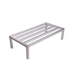 Winholt ALSQ-3-820 36" Stationary Dunnage Rack w/ 3000 lb Capacity, Aluminum