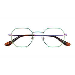Unisex s geometric Multicolor Metal Prescription eyeglasses - Eyebuydirect s Soar