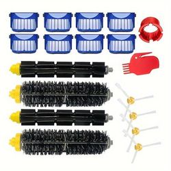 16pcs For Irobot 600 Series 605/ 615/ 616/ 620/ 621/ 631/ 651/ 650/ 690/ 680 Robot Vacuums Part Main Side Brush Filter