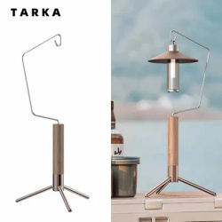 TARKA Camping Tabletop Lantern Stand Rack Detachable Light Stand Lantern Hangers Universal Desktop Lighting Hanging Hooks Racks