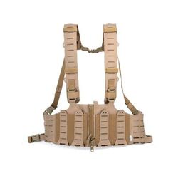 Blue Force Gear RACKminus SAV-2 Chest Rig Ten-Speed SR25 Mag Pockets Coyote Brown MM-TSP-CHESTRIG-SR25-01-CB