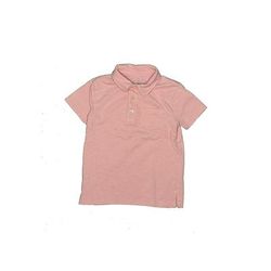 Crewcuts Short Sleeve Polo Shirt: Pink Tops - Kids Boy's Size 2