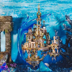 MY 3D metal puzzle Atlantis jigsaw assembly model difficile regalo creativo fatto a mano fai da te