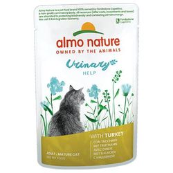 12x70g Turkey Holistic Urinary Help Almo Nature Pouches