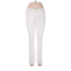 Articles of Society Jeans - Mid/Reg Rise: White Bottoms - Women's Size 29