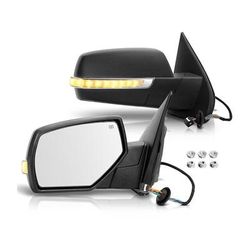 2015-2018 Chevrolet Silverado 3500 HD Mirror Set - Autopart Premium