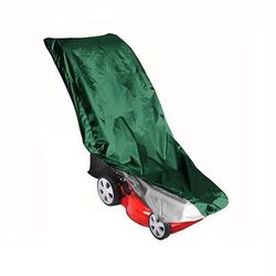 "garden Essential" Heavy-duty Waterproof Lawn Mower Cover - Uv Protection, Fit With Drawstring & Storage Bag, Durable 600d Polyester Oxford, Black