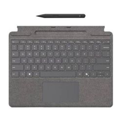 Microsoft Surface Pro Keyboard with Slim Pen for Business (Platinum) 8X8-00164