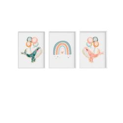 Pack whale poster incorniciato in legno bianco 43X33 cm