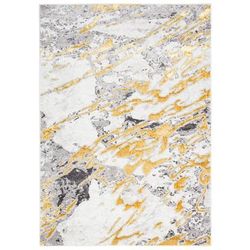 Tappeto soggiorno oro crema grigio dorato 300x400