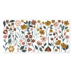 Adesivi decorativi grandi fiori 64x130 cm