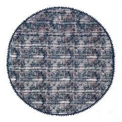 Tappeto in cotone multicolore cm. Ø150 x H.0,2