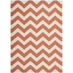 Tappeto Arancione/Beige 160 X 231 cm