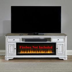 82 Inch Fireplace TV Console - Liberty Furniture FIRE-244-TV82F