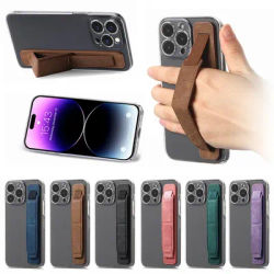 Hand Wrist Band Stand Finger Ring Grip Mobile Phone Holder for IPhone Samsung Xiaomi Suporte Push Pull Kickstand Bracket Stand