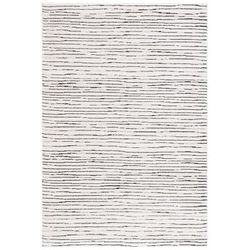 Tappeto Poliestere Avorio/Nero 160 X 229 cm