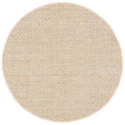 Tappeto Erba marina Naturale/Beige 213 X 213 cm