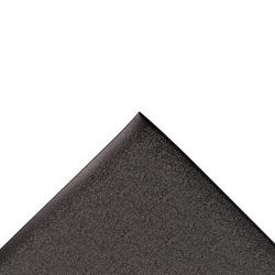 NoTrax 411R0336BL Sof-Tred Anti-Fatigue Floor Mat - 3' x 60', 3/8" Thick, Black