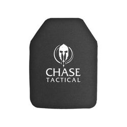 Chase Tactical Level IV Rifle Armor Plate Stand Alone NIJ 0101.06 Certified DEA Compliant SAPI M 9.5in x 12.5in Multi Curve 0.95in 8.2 Lbs