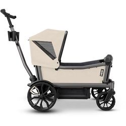 Veer Cruiser City XL (4 Seater) Stroller Wagon + Sidewall Kit + Canopy Bundle - Natural