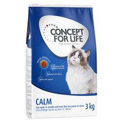 3kg Calm Concept for Life Dry Cat Food