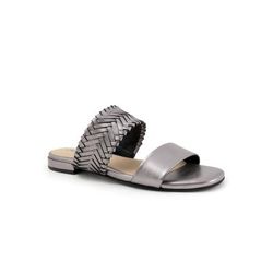 Women's Nalane Sandal by Trotters in Pewter (Size 8 M)