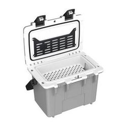 Pelican 14QT Personal Cooler (Cement Gray / White) - [Site discount] 14Q-1-CMTWHT