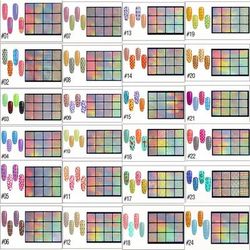 TEMU 288pcs Nail Vinyl Stencils Nail Decoration Stickers Set Nail Stickers Tips Decals