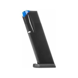 Mec-Gar Magazine CZ 75 COMPACT/ P-01/ 75D PCR 9mm Luger 15 Round Anti-Friction Coated Blued 1 Pack Carbon Steel MGCZCOMP15AFC-15RD