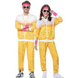 coppie carnevale birra costume tuta tuta birra costume carnevale bavarese oktoberfest coppia anni '80 wiesn uomo donna stile tradizionale panno cappotto pantaloni